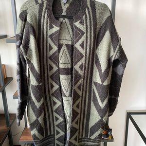 Forever 21 long knit sweater